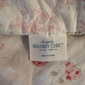 Simply Shabby Chic Pink and White Quilt